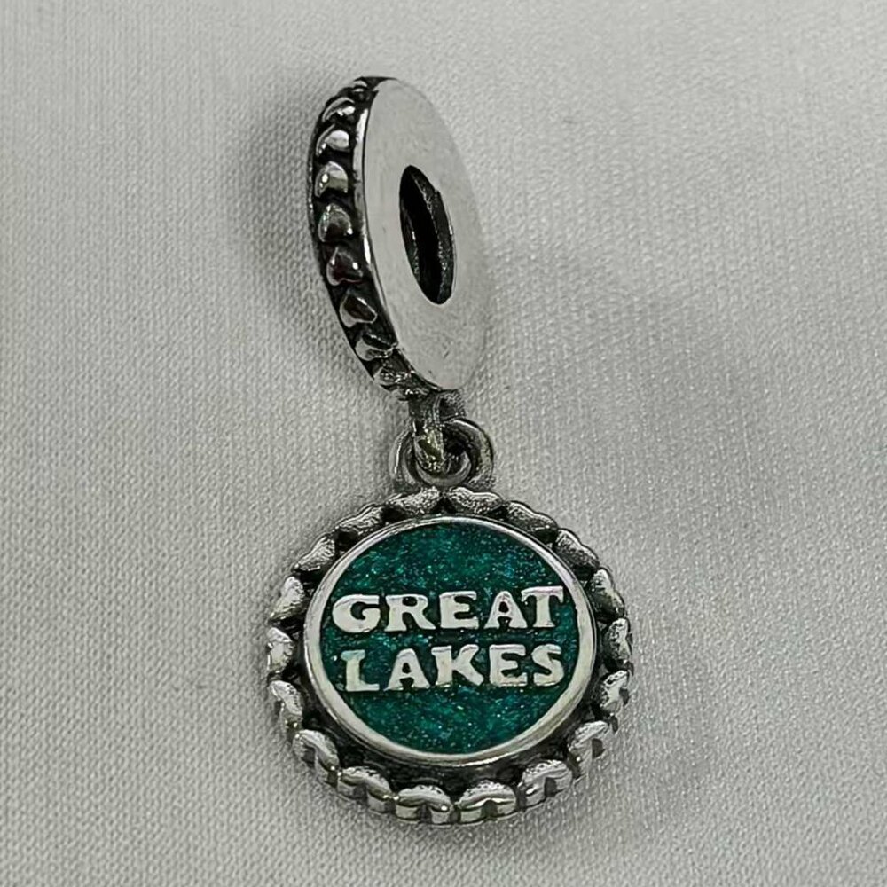 Pandora Up North Great Lakes Charm Pendant, S925 Silver Jewelry View 2